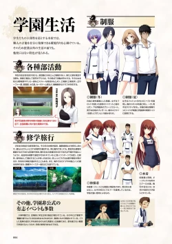 Page 8 of Maji de Watashi ni Koi Shinasai Visual Fan Book