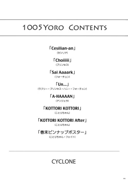 Page 3 of 1005YORO Cyclone no Soushuuhen
