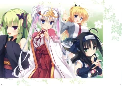 Page 4 of Senren*Banka Official Visual Fan Book