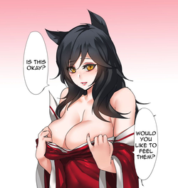 Download Rubbing Ahri