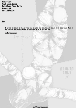 Page 2 of Immoral Imitation