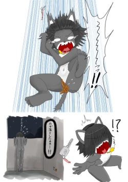 Page 22 of zenra ni neko no body paint! anal shippo de kyousei onanie-