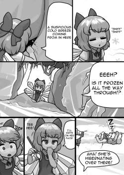 Page 3 of Chinko Cirno x Futsuu Letty no Suikan Manga