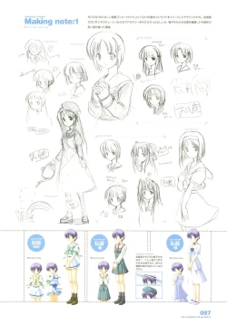 Page 75 of Tsuki wa Higashi ni Hi wa Nishi niVisual Fan Book Shokai Ban