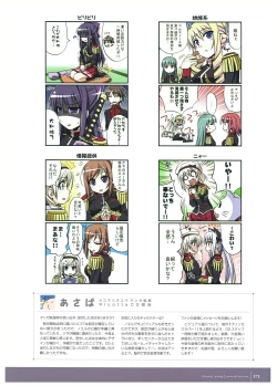 Page 173 of Walkure Romanze Visual Fan Book