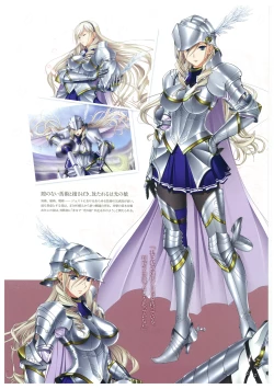 Page 21 of Walkure Romanze More & More Visual Fan Book