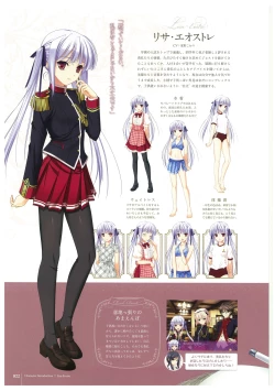 Page 24 of Walkure Romanze More & More Visual Fan Book