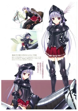 Page 25 of Walkure Romanze More & More Visual Fan Book