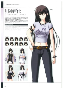 Page 15 of Maji de Watashi ni Koi Shinasai Visual Fan Book