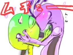 Page 4 of ランちゃんとギョロメちゃん