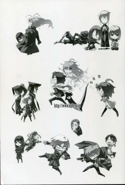 Page 163 of Dies irae Visual Fanbook - Black Book