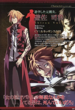 Page 17 of Dies irae Visual Fanbook - Black Book