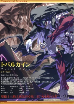 Page 17 of Dies irae Visual Fanbook - White Book