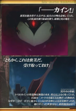 Page 188 of Dies irae Visual Fanbook - White Book