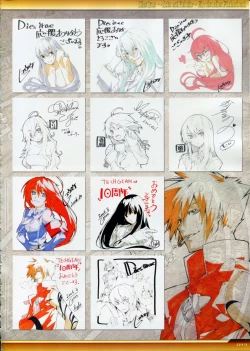 Page 50 of Dies irae Visual Fanbook - White Book