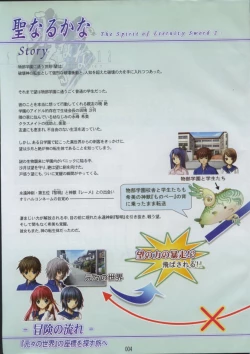 Page 6 of Seinarukana The Spirit of Eternity Sword 2 Material Book