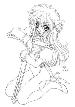 Page 22 of Ramiya Ryou Illustration Gengashuu