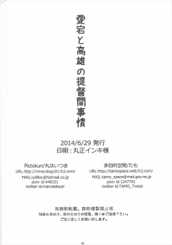 Page 33 of Atago to Takao no Teitoku Jijou