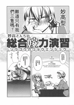 Page 3 of Sougou Karyoku Enshuu