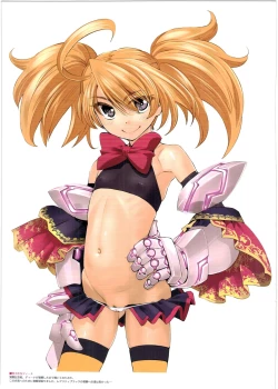 Page 19 of Sennen Sensou EnhonWar Illustration Book