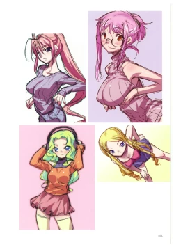 Page 103 of Hikage Eiji Illust Works