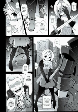 Page 6 of Djeeta Ryoujoku Kyousei Fushoukan | Wounded Djeeta's Degrading Rape Coercion
