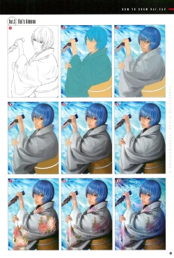 Page 33 of SENSUAL Vol.10 EVA GIRLS ILLUSTRATIONS 2