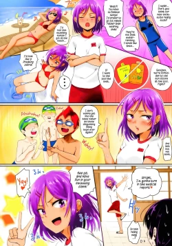 Page 3 of Zenra de Suiei no Jugyou!! | Naked Swimming Class!!