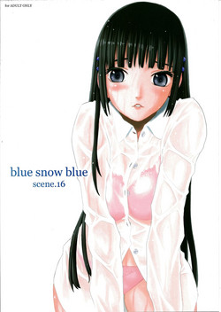 Download blue snow blue scene.16
