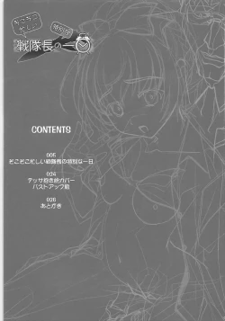 Page 2 of Sokosoko Isogashii Sentaichou no Tokubetsuna Ichinichi