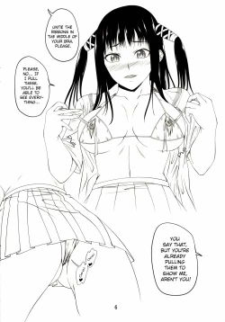 Page 6 of chakuerosatsueikai | half nude cover shoot