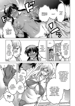 Page 7 of Noroi no Mesuka Kaigan | The Cursed, Female Transformation Beach