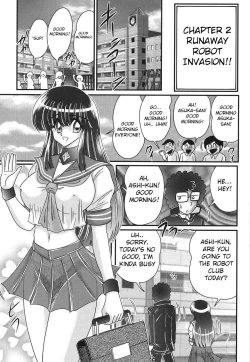 Page 1 of Sailor Fuku ni Chiren Robo Yokubou Kairo | Sailor uniform girl and the perverted robot Ch. 2