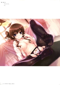 Page 14 of Ushinawareta Mirai o Motomete Visual Fanbook