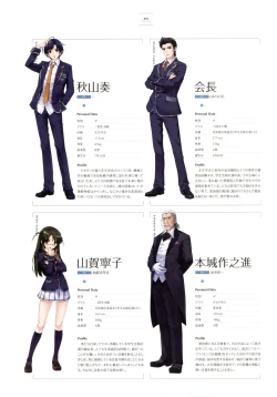 Page 85 of Ushinawareta Mirai o Motomete Visual Fanbook