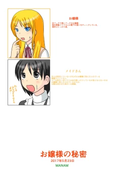 Page 12 of Ojou-sama no Himitsu | 大小姐的秘密