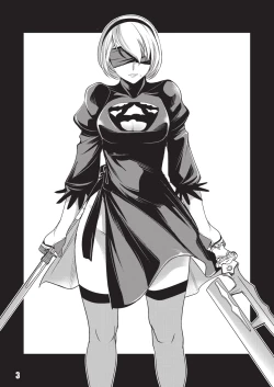 Page 2 of (C93) [Haiiro Koubou (Amano Kazumi) [Harmoniodeon] (NieR:Automata)