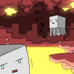 Page 42 of Minecraft <Koukou Daibouken> Ch.1-3