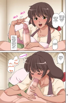 Page 35 of Sewayaki Mama, Musuko ni Hamerareru.