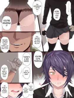 Page 2 of Teitoku ga Shiranai Tokoro de Yarichin Seibishi to no Uwaki Sex ni Dohamari Shita KanColle no Tenryuu | While admiral doesn't know it, Tenryuu is having NTR sex with an engineer.