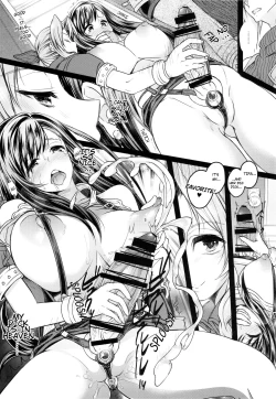 Page 13 of Futanari Doutei Tifa SanInran Mesuchinpo Kairaku Ochi + Paper