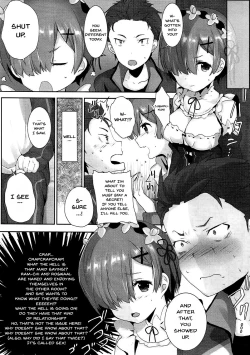 Page 4 of Rem no Ecchi na Nayami o Kaiketsu shitekudasai | Please Help Release Rem's Pent Up Sexual Frustration