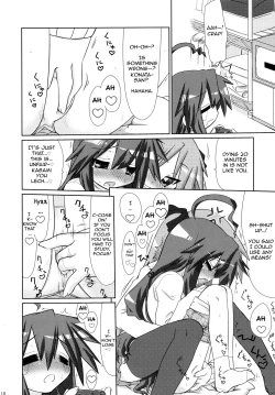 Page 10 of Ijiwaru Kagami. Ijirare Konata. | Meanie Kagami. Teased Konata.