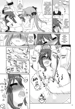 Page 19 of Ijiwaru Kagami. Ijirare Konata. | Meanie Kagami. Teased Konata.