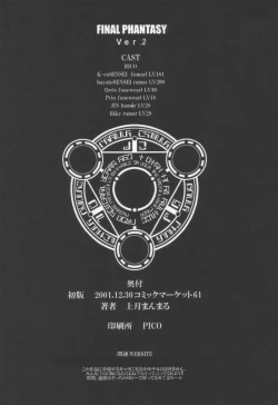 Page 39 of FINAL PHANTASY Ver.2