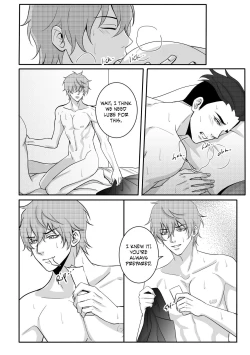 Page 36 of Fujoshi Trapped in a Seme's Perfect Body *Wedding Night*