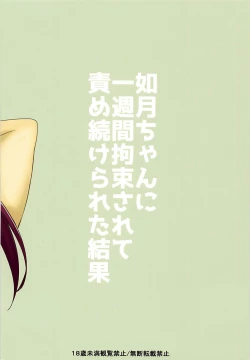 Page 18 of Kisaragi-chan ni Isshuukan Kousoku Sarete Semerare Tsuzuketa Kekka