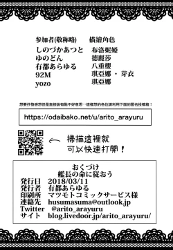 Page 20 of Kanchou no Mei ni Shitagaou | Captain's Orders