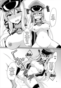 Page 8 of Bismarck wa Teitoku ni Taberareru. | Bismarck Gets Sexually Devoured