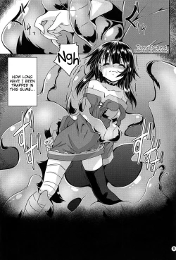 Page 4 of Megumin Slime-zuke! | Slime immersed Megumin!